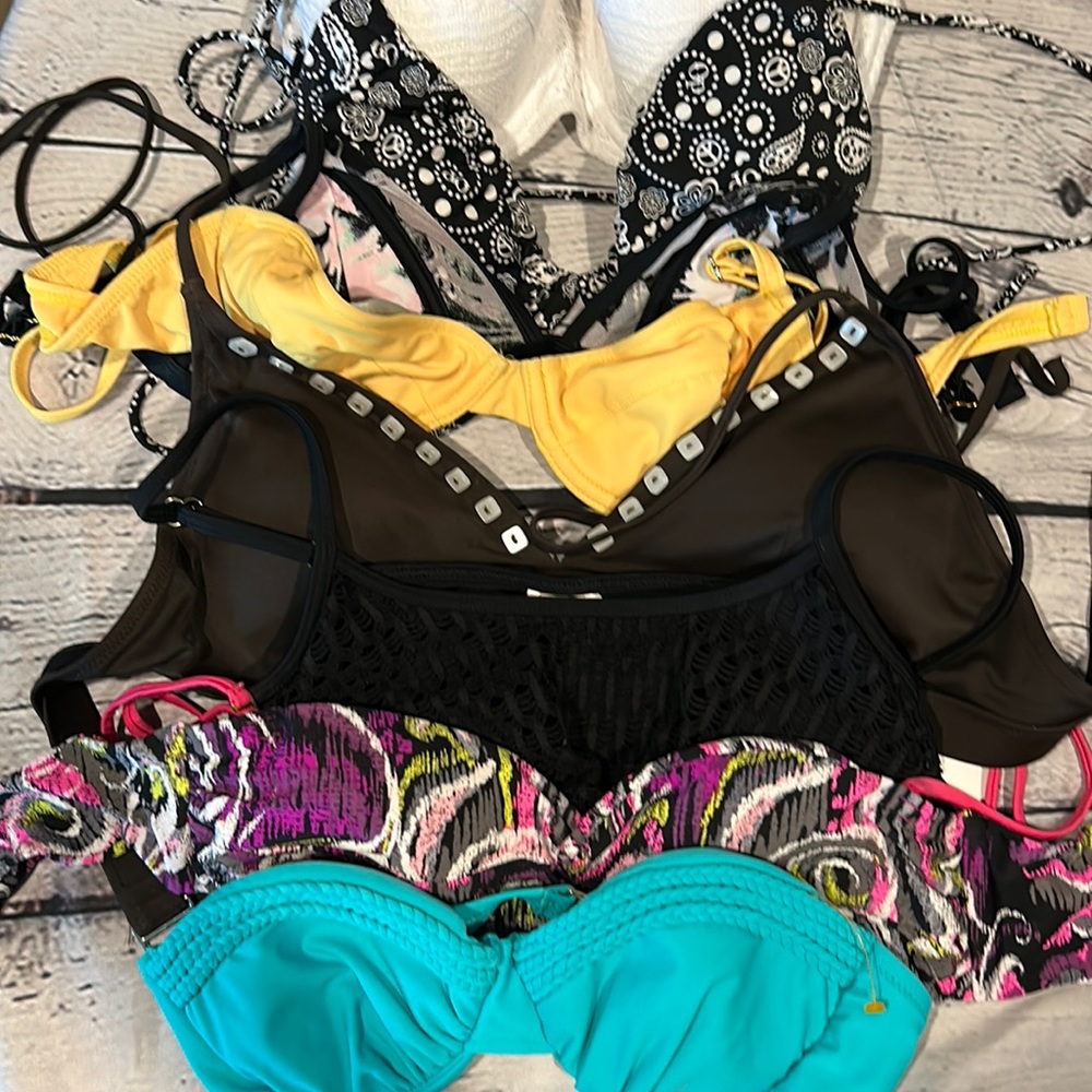 8 bikini tops bundle